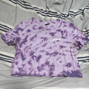 Pink tie dye shirt